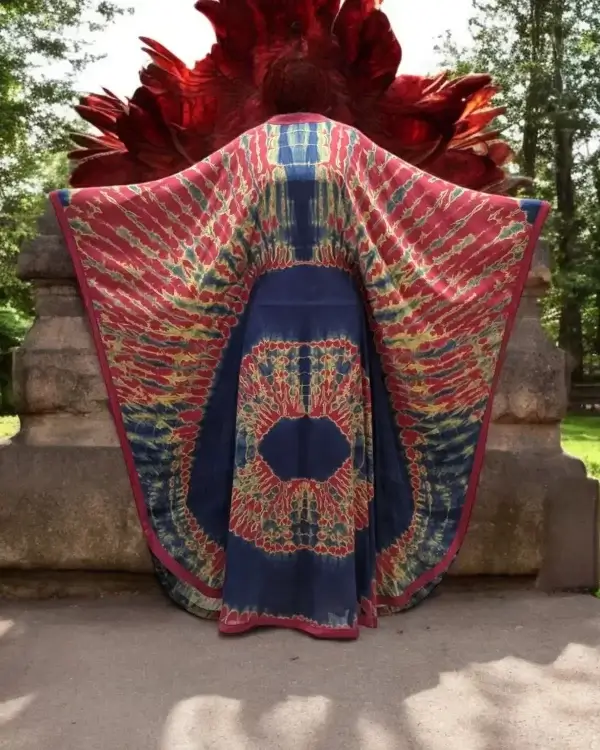 handmade wearable art phoenix-wings